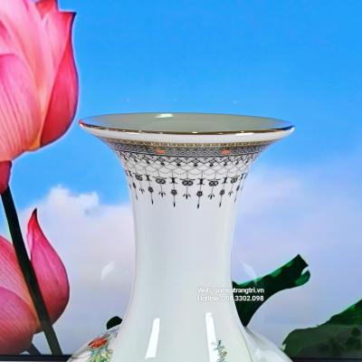 BÌNH HỌA TIẾT HOA SEN (LIÊN HOA)